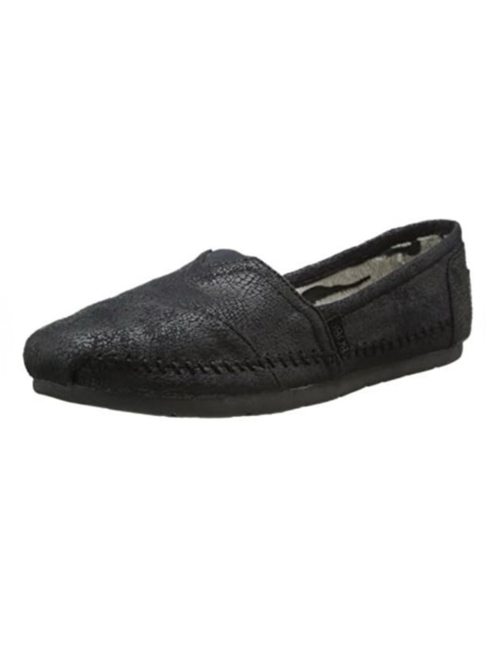 BOBS From Skechers Women's Luxe Rain Dance Black Slip On Flats